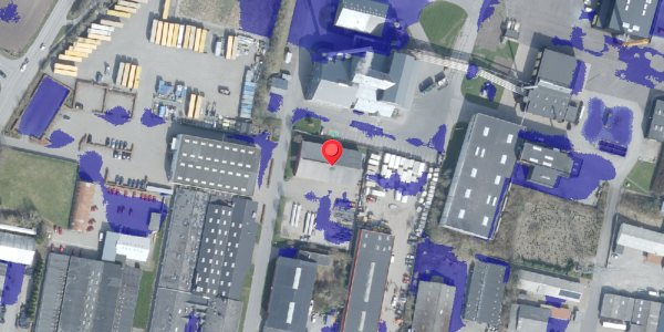 Ekstrem regn på Industrivej 11, 7700 Thisted