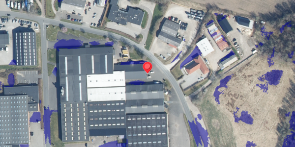 Ekstrem regn på Industrivej 4C, 8653 Them