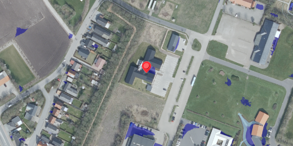 Ekstrem regn på Thyparken 6B, 7700 Thisted