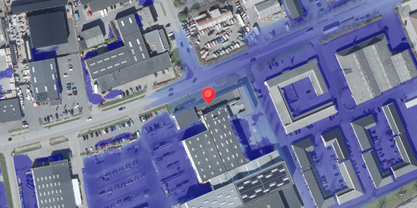 Ekstrem regn på Danmarksvej 28, 8660 Skanderborg