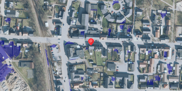 Ekstrem regn på Danmarksgade 61, . , 7490 Aulum