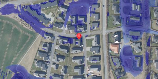 Ekstrem regn på Thoruplund 22, 8600 Silkeborg
