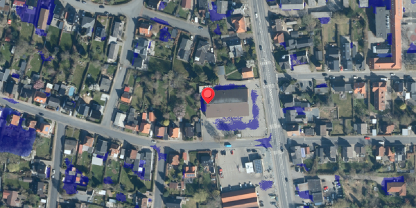 Ekstrem regn på Haderslevvej 100, 6000 Kolding
