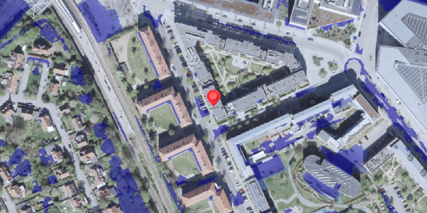 Ekstrem regn på Flintholm Alle 20, 1. th, 2000 Frederiksberg