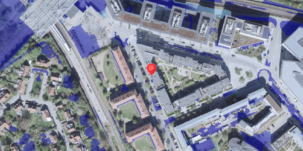 Ekstrem regn på Flintholm Alle 24, 2. th, 2000 Frederiksberg