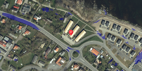 Ekstrem regn på Havnevej 28, 3770 Allinge