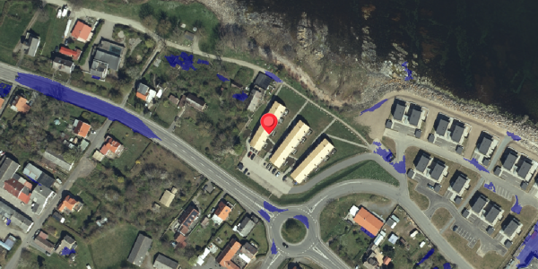 Ekstrem regn på Havnevej 48, 3770 Allinge