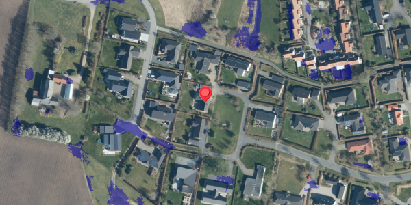 Ekstrem regn på Hvesager 300, . , 7300 Jelling