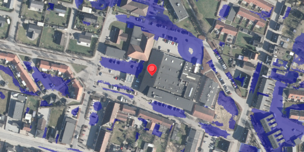 Ekstrem regn på Centervej 10, 8963 Auning
