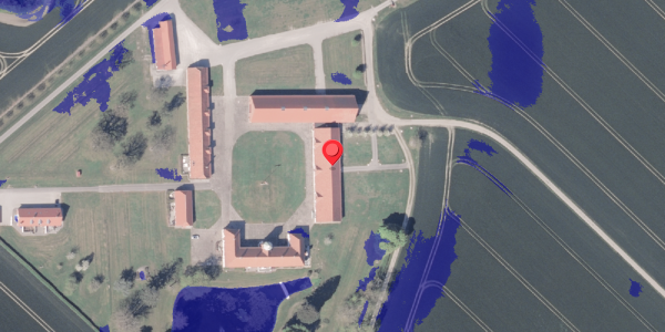 Ekstrem regn på Houvej 100, 8300 Odder