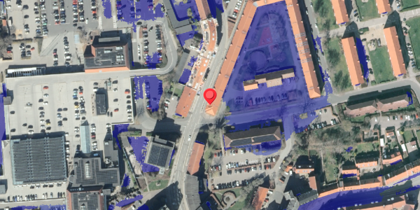 Ekstrem regn på Torvegade 32, 4200 Slagelse