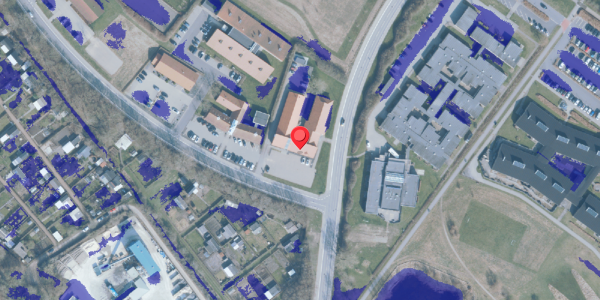 Ekstrem regn på Byskellet 33, 6950 Ringkøbing