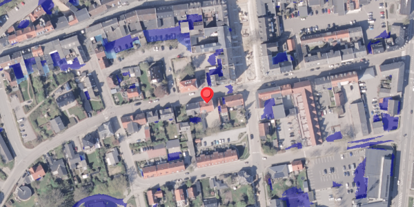 Ekstrem regn på Holsteinsgade 19, 8300 Odder