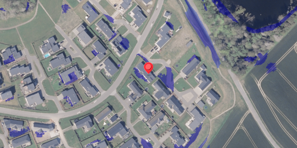 Ekstrem regn på Præstelunden 62, 8300 Odder