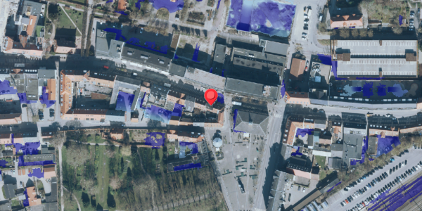 Ekstrem regn på Algade 48, . , 4000 Roskilde