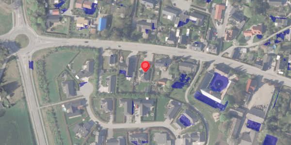Ekstrem regn på Hammelvej 25B, . , 8370 Hadsten