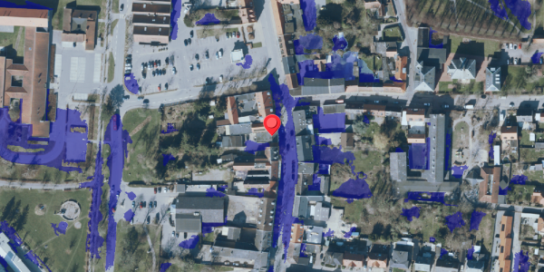 Ekstrem regn på Algade 31, 4660 Store Heddinge