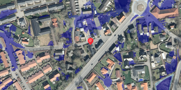 Ekstrem regn på Helligkildevej 11, 4200 Slagelse