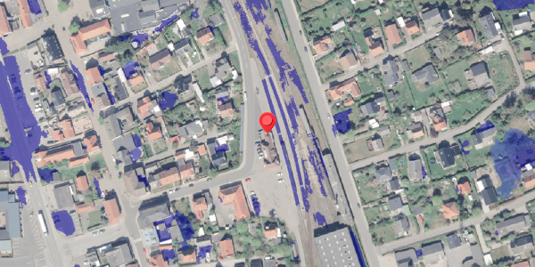 Ekstrem regn på Jernbanegade 8, 3390 Hundested