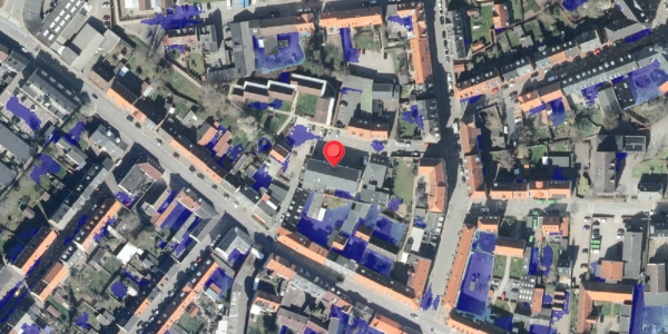 Ekstrem regn på Eriksgade 1G, . , 4200 Slagelse