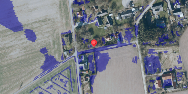 Ekstrem regn på Huslodderne 2B, 4640 Faxe