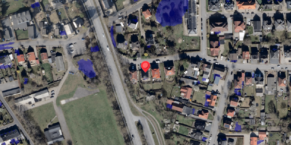 Ekstrem regn på Hertug Valdemars Vej 23, 6100 Haderslev