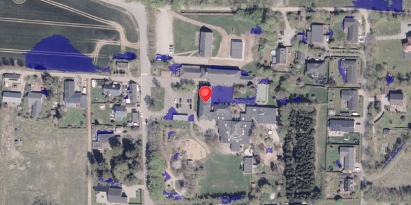 Ekstrem regn på Rudevej 100, 8300 Odder