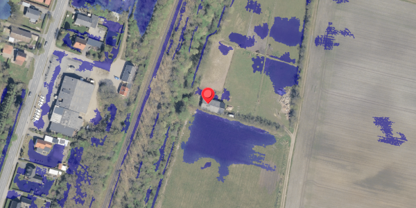 Ekstrem regn på Ribevej 71B, 6760 Ribe