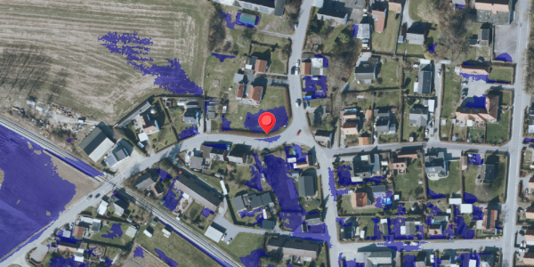 Ekstrem regn på Bjergvej 2B, 4672 Klippinge