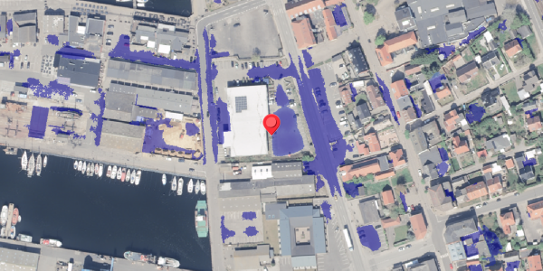 Ekstrem regn på Strandvejen 20, 3390 Hundested