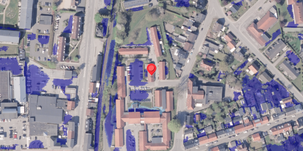 Ekstrem regn på Aaholmsgade 3M, 8300 Odder