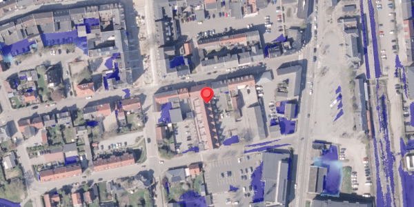 Ekstrem regn på Holsteinsgade 11, 8300 Odder