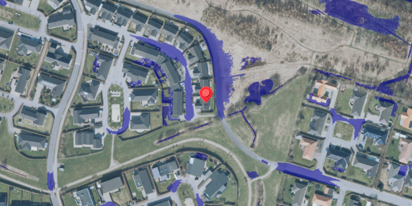 Ekstrem regn på Krattet 21, 7500 Holstebro