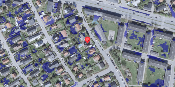 Ekstrem regn på Urtehaven 16, 2500 Valby