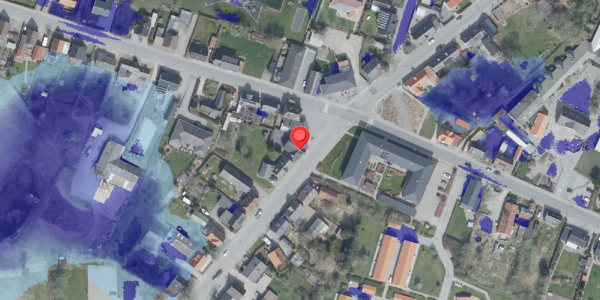Ekstrem regn på Algade 2, 7752 Snedsted