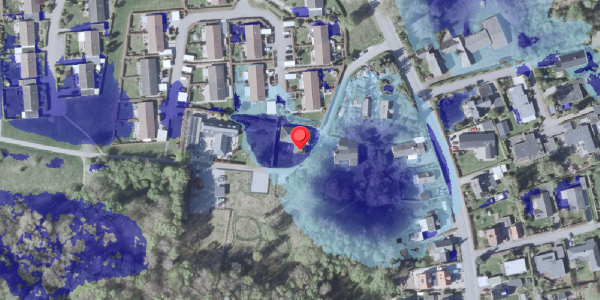 Ekstrem regn på Endrupvej 35B, 3480 Fredensborg