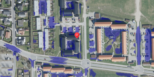 Ekstrem regn på Bataljonen 9, 4100 Ringsted