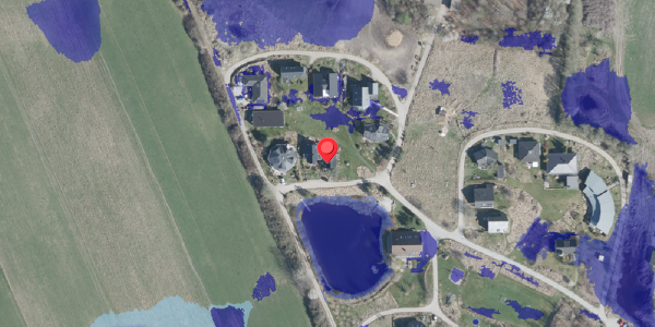 Ekstrem regn på Hallingebjergvej 28, 4100 Ringsted