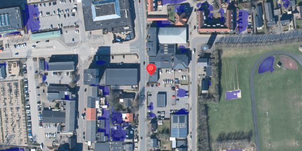 Ekstrem regn på Danmarksgade 5B, 7430 Ikast