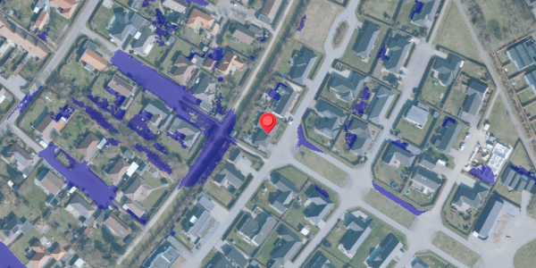 Ekstrem regn på Fynsgade 18, 6950 Ringkøbing
