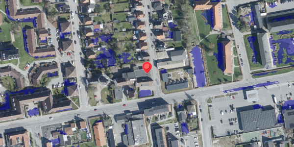 Ekstrem regn på Dronningensgade 30, 4100 Ringsted