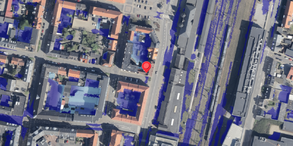 Ekstrem regn på Danmarksgade 1, 6700 Esbjerg