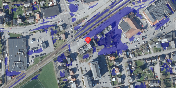Ekstrem regn på Stationsvej 4, 4690 Haslev