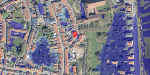 Ekstrem regn på Klostergade 30, . , 6760 Ribe