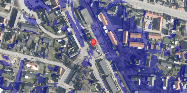 Ekstrem regn på Torvegade 1D, 8963 Auning