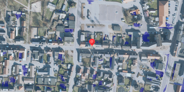 Ekstrem regn på Danmarksgade 22, 7490 Aulum