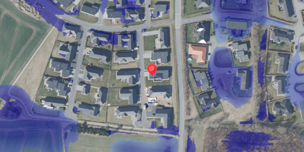 Ekstrem regn på Thoruplund 36, 8600 Silkeborg