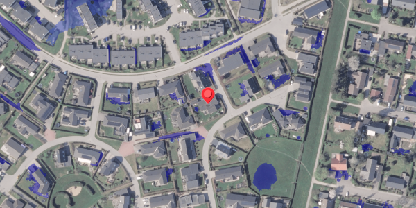 Ekstrem regn på Engelstoft 96, 8520 Lystrup