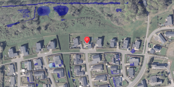 Ekstrem regn på Vesterhåb 43, 8300 Odder
