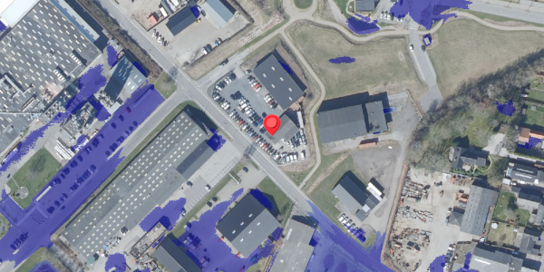 Ekstrem regn på Fabriksvej 2, 8450 Hammel